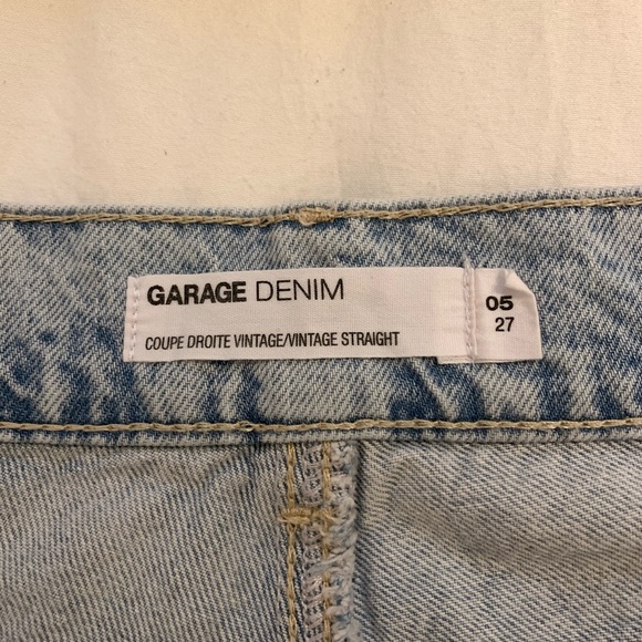 Garage Ripped Vintage Straight Jeans - Picture 4 of 7